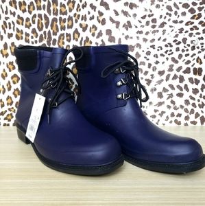 Merona Lace Up Rain Boots
